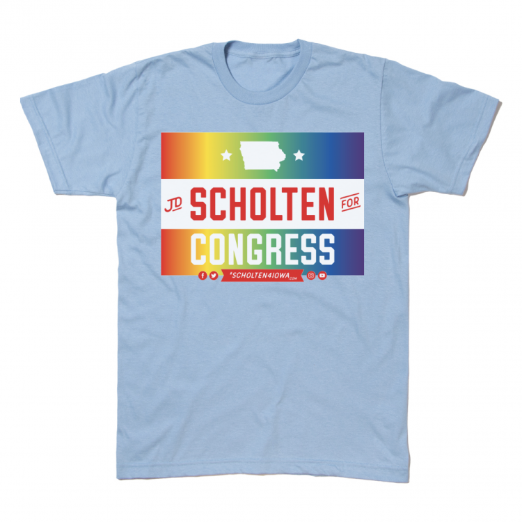 J.D. Pride Shirt Front